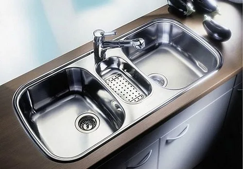 כיור מטבח נירוסטה בלנקו MULTI 2 מולטי 49.3X99.8X17.5 ס"מ BLANCO BLANCO בלנקו