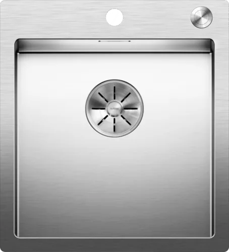 כיור מטבח בלנקו קלארון 400IF/A נירוסטה 51X46X19 ס"מ BLANCO מקורי באחריות ניגא!!! יבוא רשמי! BLANCO בלנקו