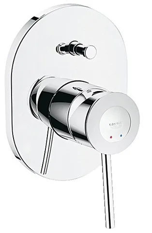 ערכה חיצונית אינטרפוץ 4 דרך באו קלאסיק BAUCLASSIC כרום GROHE - גרואה 29047000 GROHE גרואה