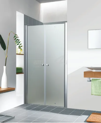 מקלחון חזית FREE שתי דלתות טווח מידות 121-175 ס"מ