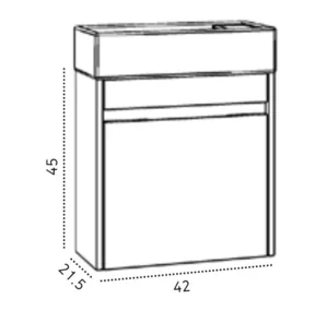 ארון מיני לני 42/21 ס"מ MINI LENNY סיוון אופיר