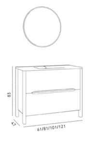 ארון ניו יורק 60/47 ס"מ NEW YORK סיוון אופיר