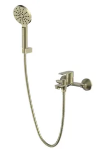 סוללה לאמבטיה בעיצוב מודרני זהב מט 3706YB סיוון אופיר