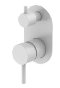 אינטרפוץ 4 דרך לבן מט ידית סטיק 1204MW סיוון אופיר