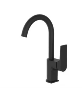 ברז נמוך פיה מסתובבת שחור מט 1506B סיוון אופיר