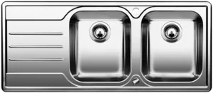 כיור מטבח נירוסטה 50X116X19 ס"מ בלנקו MEDIAN 8S IF מדיאן BLANCO BLANCO בלנקו