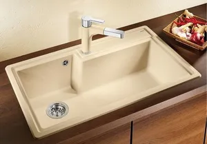 כיור מטבח בלנקו 48.7X84.8X21 ס"מ PLENTA פלנטה BLANCO BLANCO בלנקו