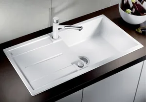 כיור מטבח בלנקו METRA 6S XL מטרה 50X100X19 ס"מ BLANCO מקורי באחריות ניגא!!! יבוא רשמי! BLANCO בלנקו