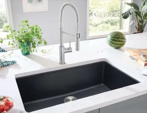 כיור מטבח 55.3X82.8X24 ס"מ בלנקו LIVEN 85 ליבן BLANCO מקורי באחריות ניגא!!! יבוא רשמי! BLANCO בלנקו