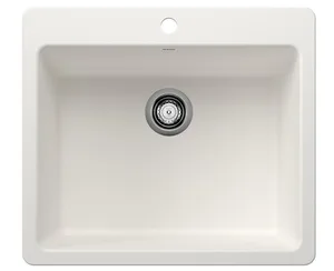 כיור מטבח 55.3X82.8X24 ס"מ בלנקו LIVEN 85 ליבן BLANCO מקורי באחריות ניגא!!! יבוא רשמי! BLANCO בלנקו