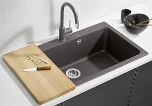 כיור מטבח בלנקו NAYA 9XL נאיה 9 51X86X22 ס"מ BLANCO BLANCO בלנקו