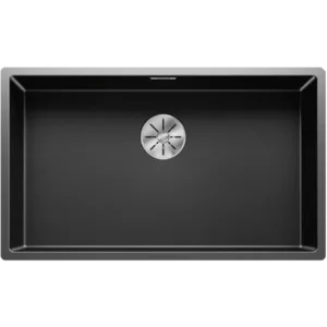 כיור מטבח בלנקו CLARON קלארון דארק סטיל 700IF נירוסטה מושחרת 44X74X19 ס"מ BLANCO מקורי באחריות ניגא!!! יבוא רשמי! BLANCO בלנקו