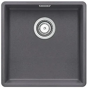 כיור מטבח 42.7X42.7X19 ס"מ בלנקו SUBLINE 400 סאבליין BLANCO BLANCO בלנקו