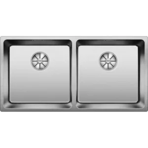 כיור מטבח בלנקו ANDANO אנדאנו 400/400IF נירוסטה 44X86.5X19 ס"מ BLANCO מקורי באחריות ניגא!!! יבוא רשמי! BLANCO בלנקו