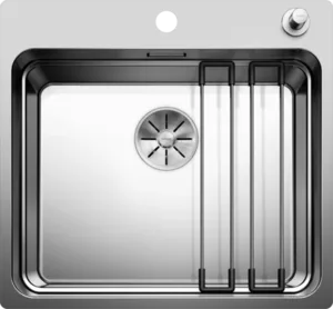 כיור מטבח בלנקו ETAGON 500IF/A אטגון נירוסטה 50X54X19 ס"מ BLANCO מקורי באחריות ניגא!!! יבוא רשמי! BLANCO בלנקו