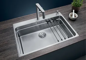 כיור מטבח בלנקו ETAGON אטגון 700IF/A נירוסטה 50X74X19 ס"מ BLANCO מקורי באחריות ניגא!!! יבוא רשמי! BLANCO בלנקו