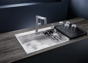 כיור מטבח בלנקו ETAGON אטגון 700IF/A נירוסטה 50X74X19 ס"מ BLANCO מקורי באחריות ניגא!!! יבוא רשמי! BLANCO בלנקו