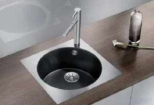 כיור מטבח בלנקו ARTAGO IF ארטגו 51X51X19 ס"מ BLANCO מקורי באחריות ניגא!!! יבוא רשמי! BLANCO בלנקו