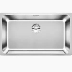 כיור מטבח בלנקו סוליס 700IF נירוסטה 44X74X18.5 ס"מ BLANCO SOLIS 700IF מקורי באחריות ניגא!!! יבוא רשמי! BLANCO בלנקו