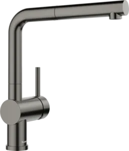 ברז מיקסר נשלף בלנקו BLANCO לינוס LINOS דארק סטיל 527733 BLANCO בלנקו