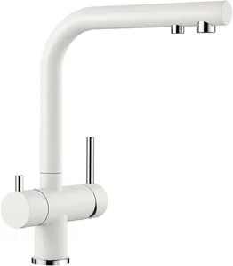 ברז מטבח נשלף חכם כולל מערכת טיהור בלנקו BLANCO פונטאס FONTAS-S לבן 525204 BLANCO בלנקו