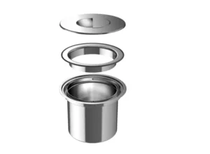 פח עגול נירוסטה ממשטח 512471 BLANCO בלנקו