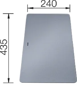 משטח חיתוך BLANCO בלנקו מזכוכית מחוסמת 227697 ניגא