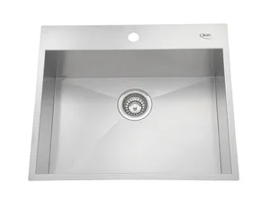 כיור נירוסטה יחיד 51X59X20.5 ס"מ דגם ברקת BAREKET שוני SHONY