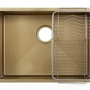 כיור נירוסטה זהב 44X59X20.3 ס"מ דגם וניל GDF-5944G שוני SHONY