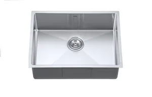 כיור מטבח יחיד נירוסטה כרום 44X59X20.3 ס"מ דגם וניל GDF-5944RF שוני SHONY