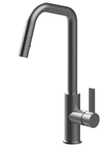 ברז מטבח נשלף דגם נינה NINA שחור פחם 59153 שוני SHONY