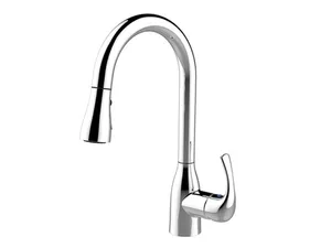 ברז מטבח נשלף שלושה מצבים דגם ביילי כרום 44022 שוני SHONY