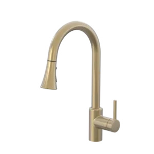 ברז מטבח נשלף דגם קולמן KOLMAN זהב מוברש 44036BG שוני SHONY