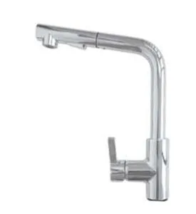 ברז מטבח מיקסר נירוסטה נשלף שני מצבים דגם אל פורם L FORM כרום 46008 שוני SHONY