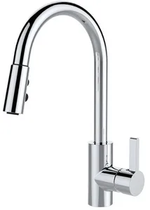 ברז מטבח אוונס נשלף שני מצבים דגם אוונס - OWENS כרום 40080 שוני SHONY