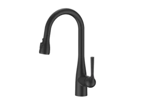 ברז מטבח נשלף דגם דיפר שחור מט DEPPER 53903 שוני SHONY