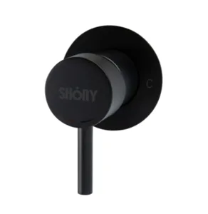 אינטרפוץ ניקול 3 דרך עגול שחור מט 771100BK שוני SHONY