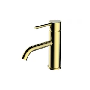 ברז אמבט קידה זהב מוברש 57107 שוני SHONY