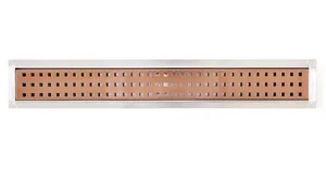 מערכת ניקוז מלבנית 50 ס"מ הכוללת תעלת ניקוז וכיסוי נירוסטה QSG1009 שוני SHONY