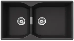 כיור מטבח אקווטופ דגם קמפוס N-175XL תוצרת גרמניה 50.5X91X21 ס"מ AQUATOP