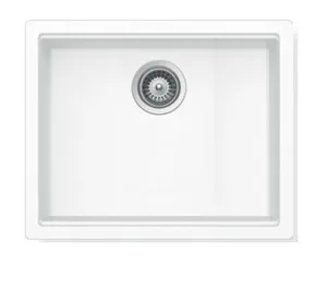 כיור מטבח אקווטופ דגם קירונה 60 קירסטלייט תוצרת גרמניה 44.5X54.5X18 ס"מ AQUATOP