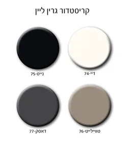 כיור מטבח אקווטופ דגם קירונה 50 קריסטדור תוצרת גרמניה 44.5X44.5X18 ס"מ AQUATOP