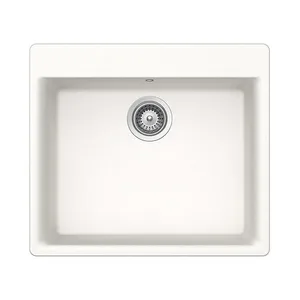 כיור מטבח אקווטופ דגם גלקסי 52X59X22 ס"מ תוצרת גרמניה AQUATOP