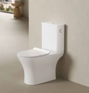 אסלה מונובלוק יוקרתית 53X36X36 ס"מ לבן מבריק TO8W סיוון אופיר