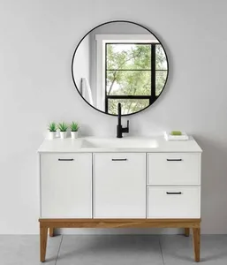 ארון תחתון דגם קסקטה - CASCATA עם כיור סקיני חרס לבן 122 ס"מ סניטק