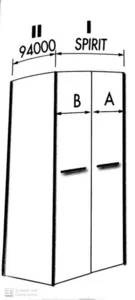 מקלחון ספיריט - 132991SPIRIT בהתחייבות למחיר הנמוך ביותר!!! סניטק