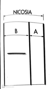 מקלחון ניקוסיה 35 - 118491NICOSIA בהתחייבות למחיר הנמוך ביותר!!! סניטק