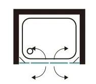 מקלחון חזית באקו 35 - 129991BAKO בהתחייבות למחיר הנמוך ביותר!!! סניטק