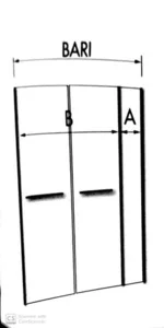 מקלחון בארי 35 - 124491BARI בהתחייבות למחיר הנמוך ביותר!!! סניטק