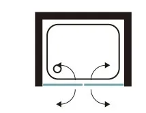 מקלחון ראלף 59.5 ס"מ - 91.5 ס"מ 118901 RALPH בהתחייבות למחיר הנמוך ביותר!!! סניטק